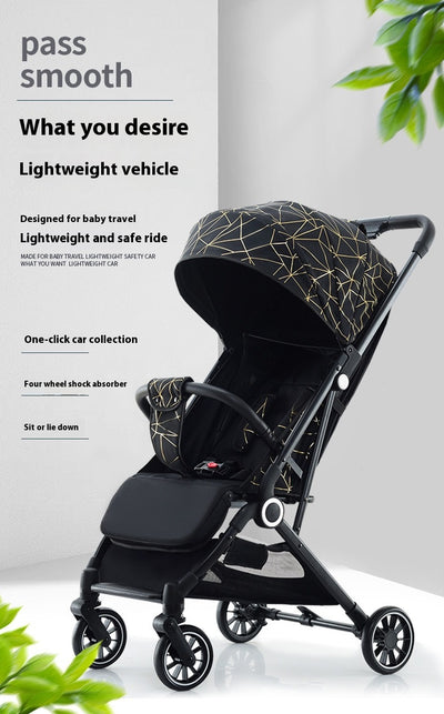 Carrito de Paseo Ultraligero Tipo Tirador para Verano - 4 Ruedas - Image 13