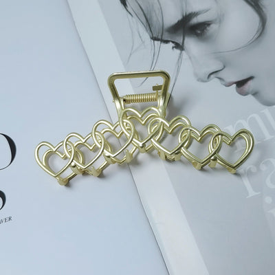 Pasador Metálico para Cabello con Cierre en la Nuca - Image 15