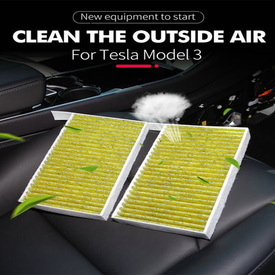 Filtro de Aire Acondicionado de Algodón para Tesla Model 3 - Image 8