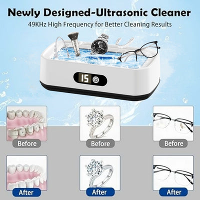 Limpiador Ultrasónico para Gafas de Alta Capacidad 49 KHz - Image 18