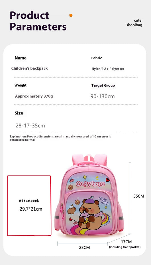 Mochila Escolar Infantil Cartoon Capabala - Image 13