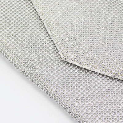 Bolso de Noche Brillante con Cristales - Clutch Elegante Mesh para Mujer - Image 5