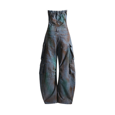 Mono Jumpsuit Camufflaje Spray Color - Enterizo Tubo para Chicas Modernas - Image 13