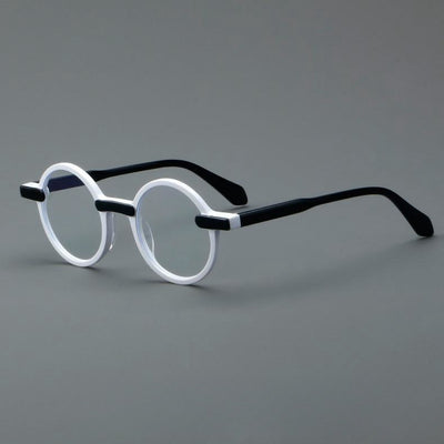Gafas Retro Marco Grande Estilo Europeo Lentes Transparentes - Image 2