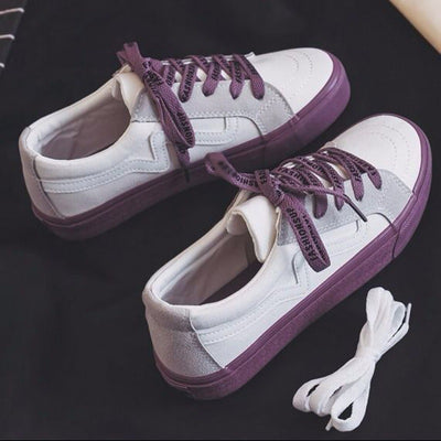 Zapatos de Lona Blancos para Mujer - Calzado Estudiantil - Image 12