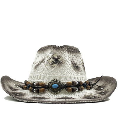 Sombrero Vaquero de Paja para Playa y Actividades al Aire Libre - Image 2