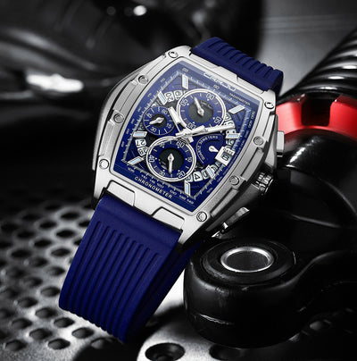 Reloj de Cuarzo para Hombre con Calendario y Cinta Impermeable Multiuso - Image 20