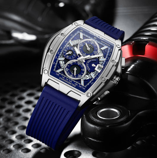 Reloj de Cuarzo para Hombre con Calendario y Cinta Impermeable Multiuso - Image 20