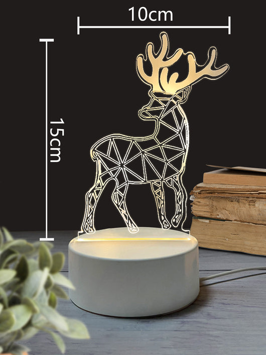 Lámpara LED 3D Nocturna USB - Luz Ambiental para Dormitorio - Image 35