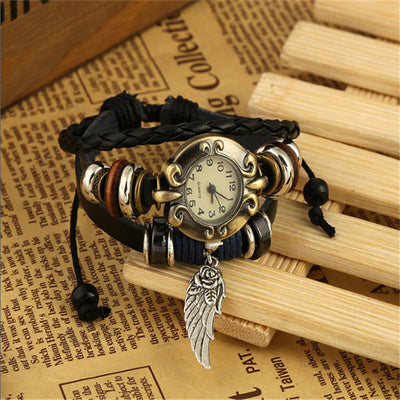 Reloj Pulsera de Cuero Vintage - Image 8