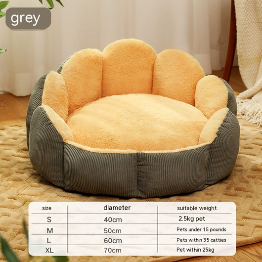 Cama Nido para Gatos con Cojín Acolchado Desmontable y Lavable - Image 2