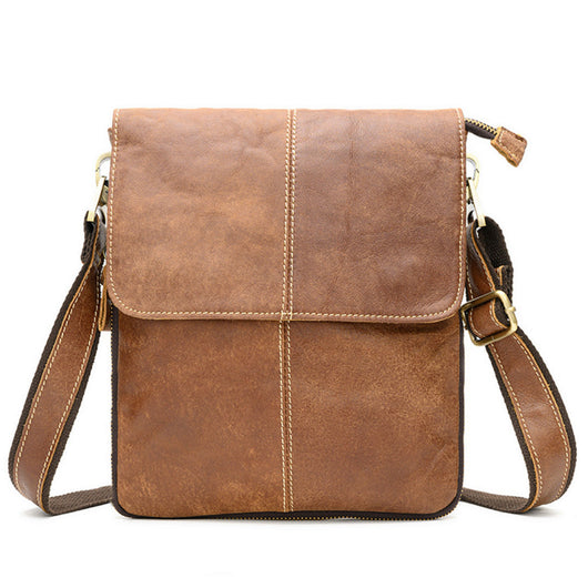 Bolsa Casual de Cuero Genuino para Hombre - Bandolera First Layer - Image 15