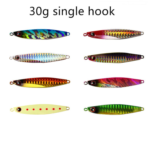 Señuelo de Pesca con Lentejuelas Colores Primarios - Placa de Hierro Pequeña - Image 11