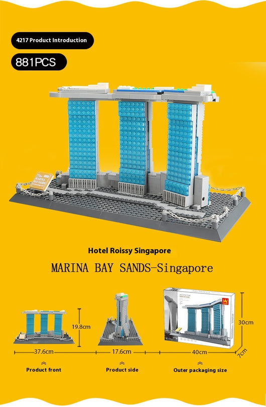Bloques de Construcción Arquitectura Mundial - Edificios Miniatura de Precisión - Image 18