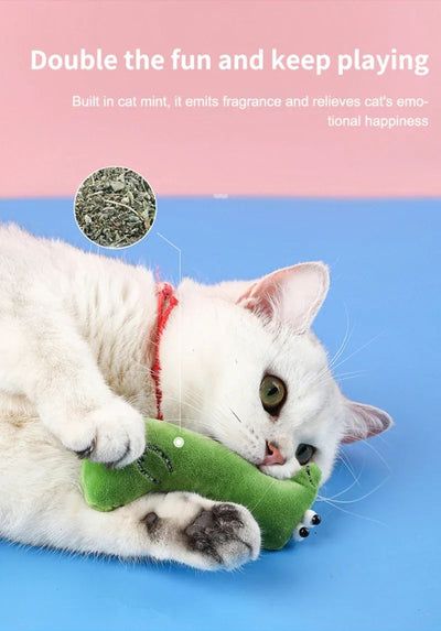 Juguete de Catnip para Gatos - Almohada de Felpa con Protección Dental - Image 13