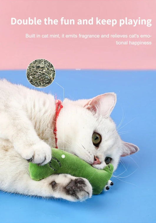Juguete de Catnip para Gatos - Almohada de Felpa con Protección Dental - Image 13