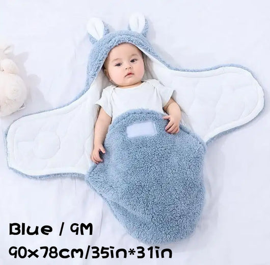 Saco de Dormir para Bebé Recién Nacido en Fleece Suave - Envoltorio Térmico Unisex con Soporte para la Cabeza - Image 21