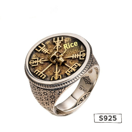 Anillo de Plata Ajustable para Hombre con Grabado Personalizado - Image 10