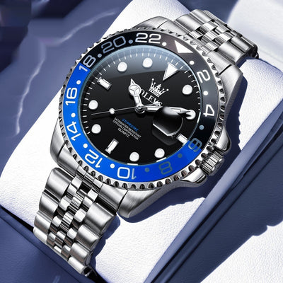 Reloj de Cuarzo Fantasma Luminoso Resistente al Agua - Diseño Moderno - Image 3