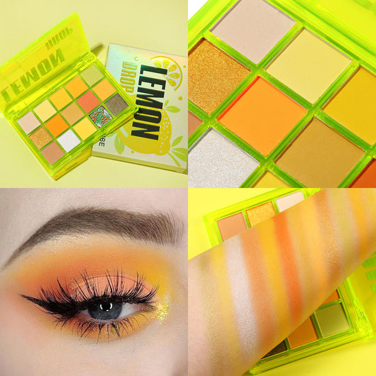 Paleta de Sombras Neon Party 15 Colores - Brillos, Glitter y Tonos Mate - Image 21