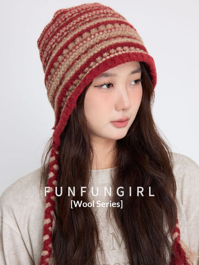 Gorro Tejido Retro para Mujer - Calidez en Lana Premium - Image 26
