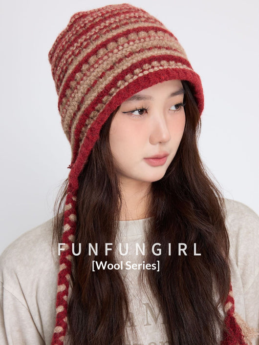 Gorro Tejido Retro para Mujer - Calidez en Lana Premium - Image 26