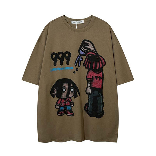 Camiseta Suelta Casual de Manga Corta para Hombre - Image 5