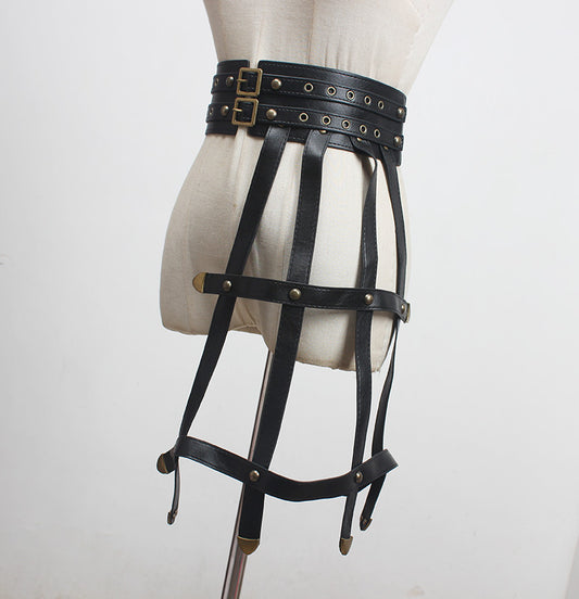 Faja Modeladora Punk Hip-Hop para Mujer - Image 2