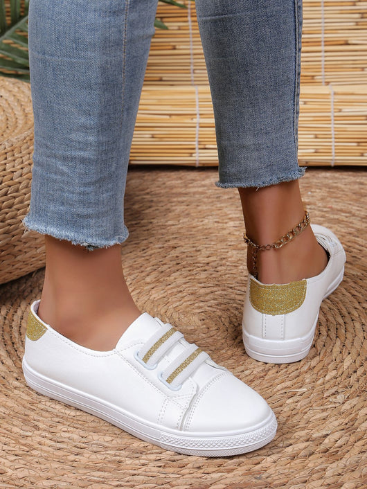 Zapatos Blancos Casuales Slip-On Cómodos y Versátiles - Image 24