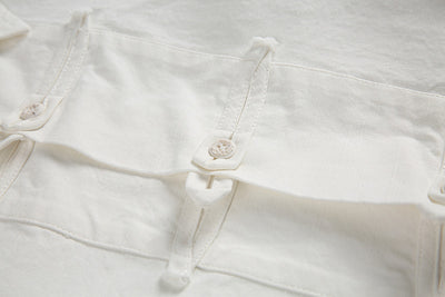 Camisa Unisex con Botones Nudos Chinos de Manga Larga - Image 20
