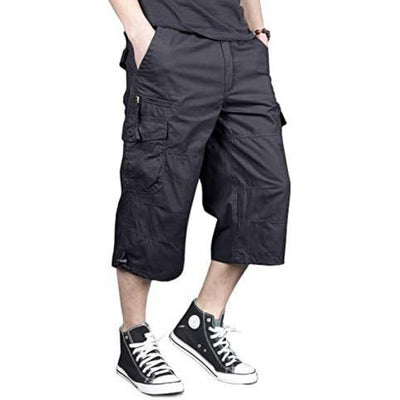 Pantalones de Trabajo Elásticos Cortos Estilo Largo - Image 6