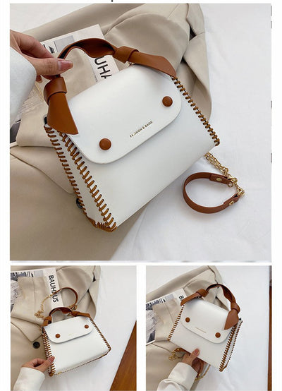 Bolsa Tejida a Mano para Mujer - Bandolera Diagonal - Image 9