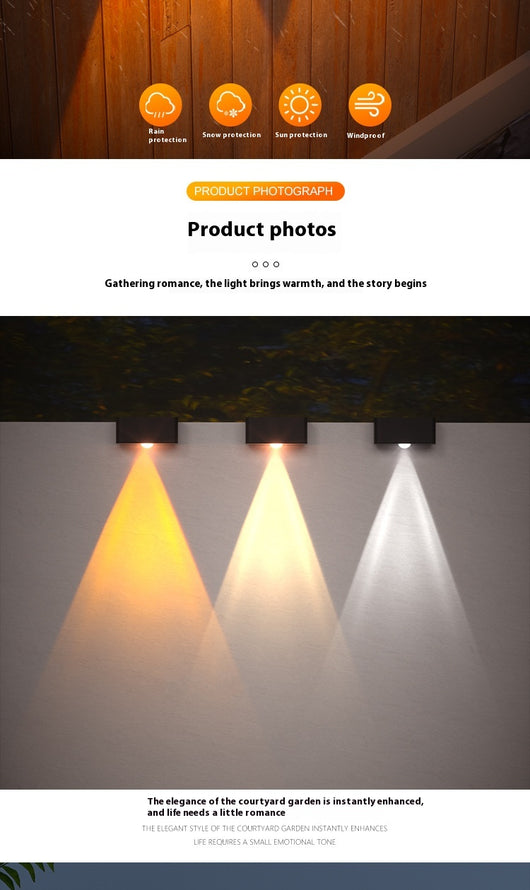 Lámpara Solar de Pared para Pasillo - Luz LED Automática - Image 19