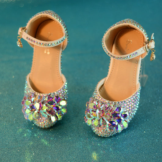 Zapatos de Pasarela Mamá e Hija con Tacón Alto y Cristales - Image 11