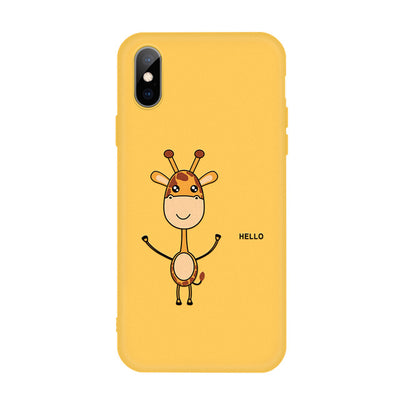 Funda para iPhone de Colores Pastel - Diseño Cartoon Protector - Image 7