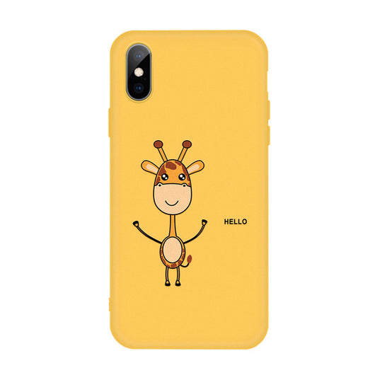 Funda para iPhone de Colores Pastel - Diseño Cartoon Protector - Image 7