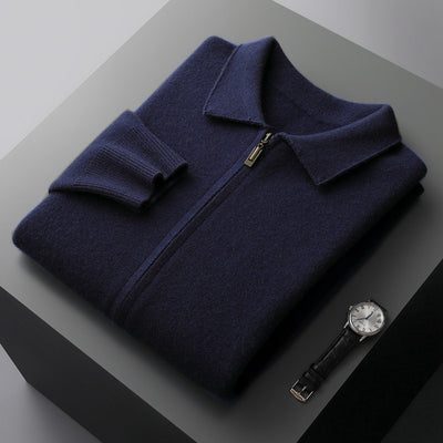 Cardigan Saco Tejido Oversize con Solapas Gruesas para Hombre - Image 4
