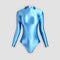 Azul Hielo S Cremallera Trasera