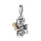 Pulsera y Collar Modulable Osito Hada - Plata 925 y Oro 14K para Armar