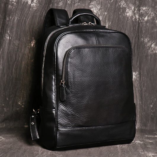 Mochila Ejecutiva Cuero Genuino Crazy Horse - Estilo Retro para Hombre - Image 9