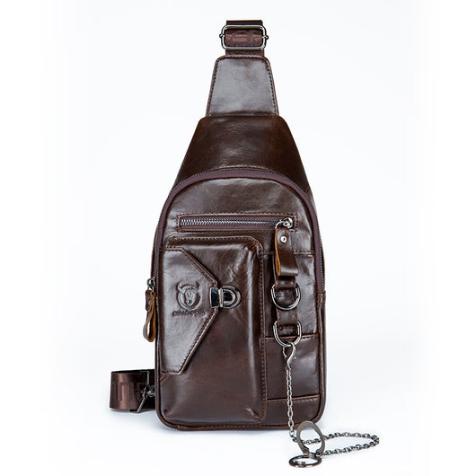 Bolsa Mensajero de Cuero Genuino para Hombre - Estilo Profesional - Image 12
