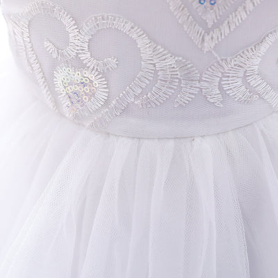 Vestido de Niña Europeo Americano con Bordado en Malla - Image 13
