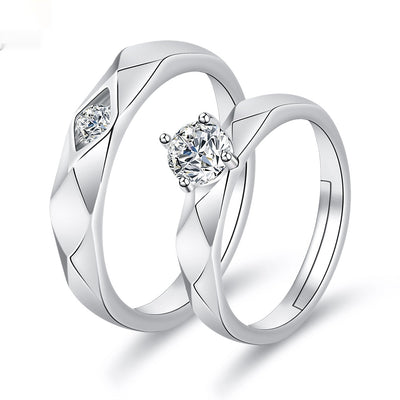 Anillos de Compromiso Moissanita para Parejas - Image 19