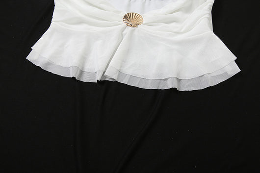 Chaleco Top Metálico con Botones para Mujer - Estilo Hot Girl - Image 12