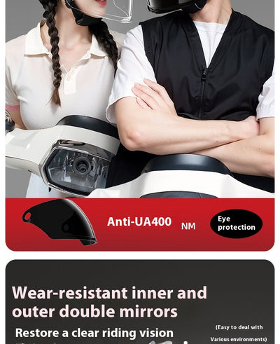 Casco Motociclista Abatible de Protección Solar para Todas las Estaciones - Image 29