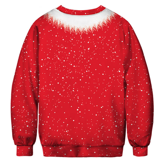 Sudadera Navideña Personalizada con Capucha y Estampado Digital de Papá Noel - Image 10