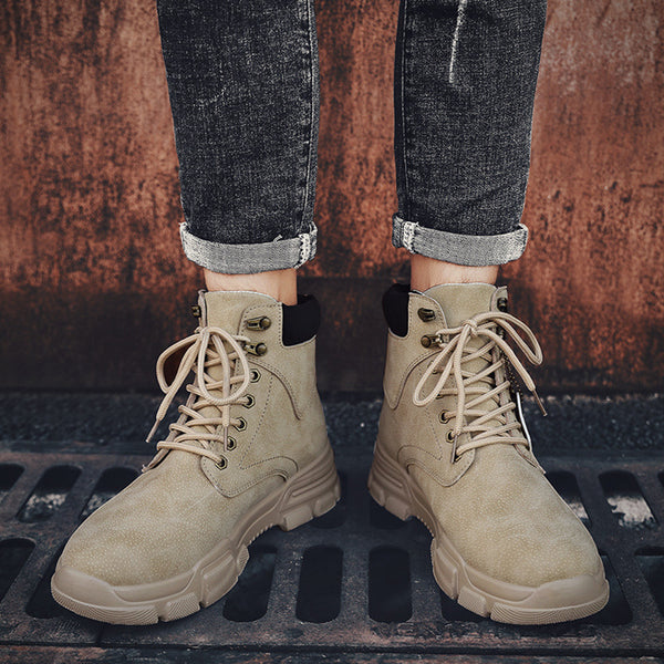 Zapatillas Casuales Altas para Hombre - Estilo Moderno y Versátil