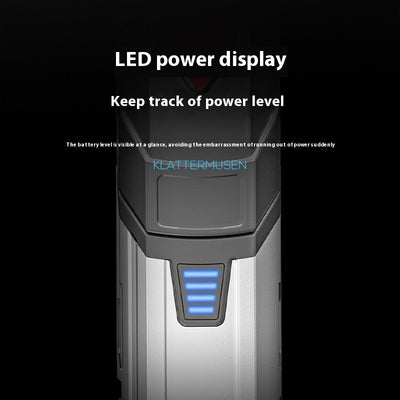 Linterna LED Portátil con Pantalla Digital - Image 3