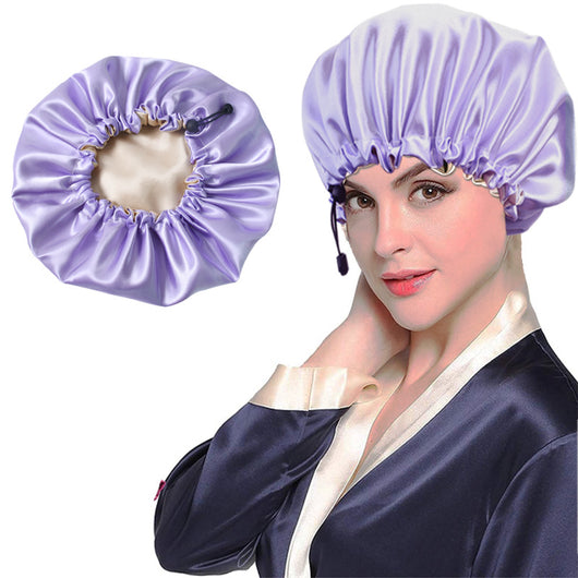 Gorro de Ducha Sedoso Dual-uso para Baño y Tratamientos - Image 10