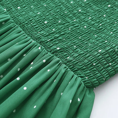 Blusa de Verano Cuello Francés Cuadrado con Mangas Voluminosas - Image 16